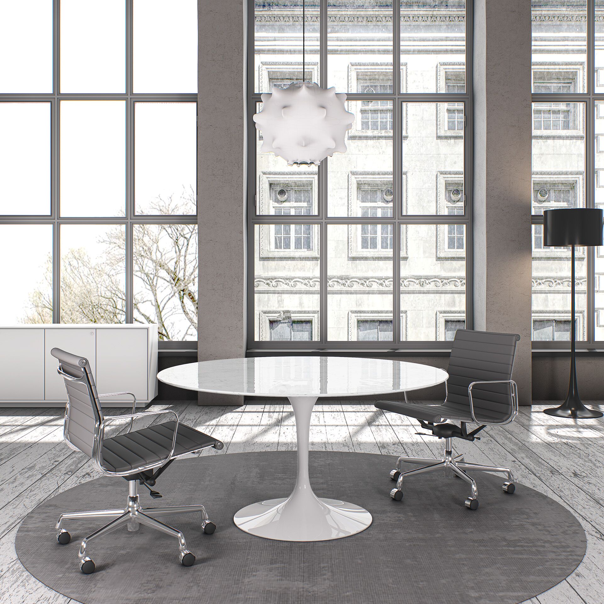 DF0603 Meta – Round Marble Table Dubai